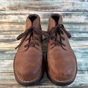 UGG Chukka Boot Mens Size 9.5 Brown Leather Lace Up